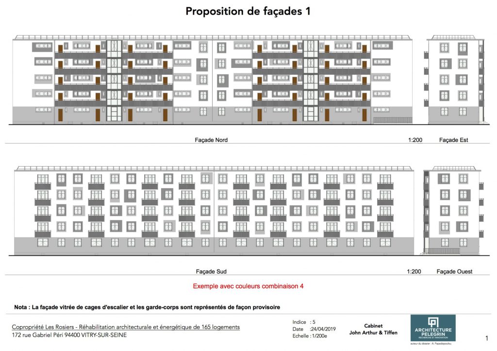 Proposition de façade n°1